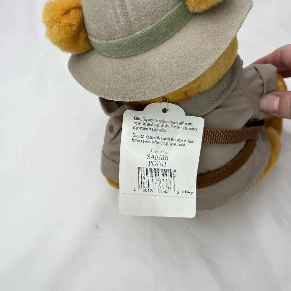 Disney Safari Winnie The Pooh Animal Kingdom Theme Park Exclusive Plush New Tags